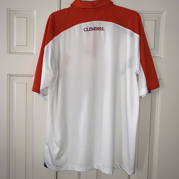 EUC Clemson Tiger Short Sleeve Shirt Size Large. - Picture 4 of 7